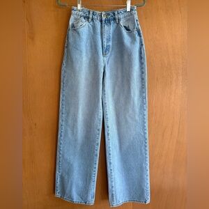 ROLLA'S High Rise Loose Wide leg Jeans - Blue